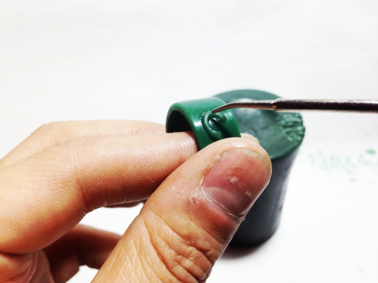 乾電池式携帯用ワックスペンhandy Wax Man